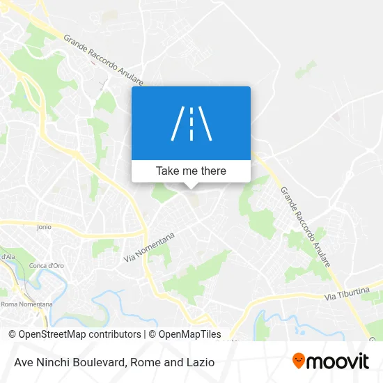 Ave Ninchi Boulevard map
