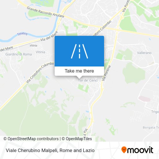 Viale Cherubino Malpeli map
