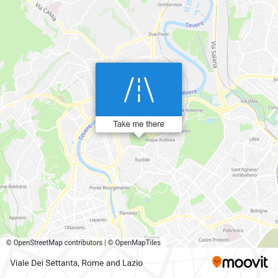 Viale Dei Settanta map