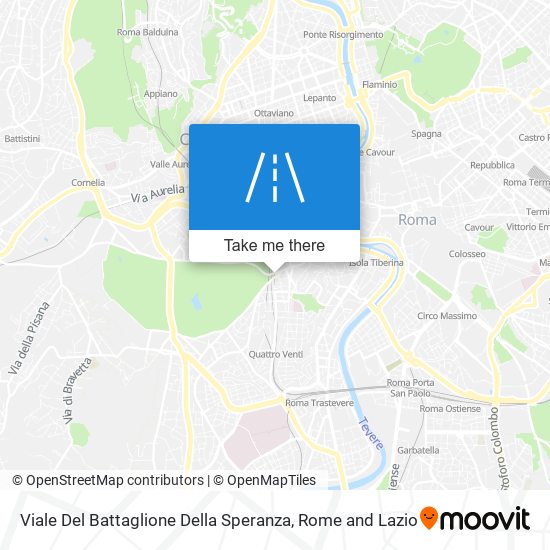 Viale Del Battaglione Della Speranza map