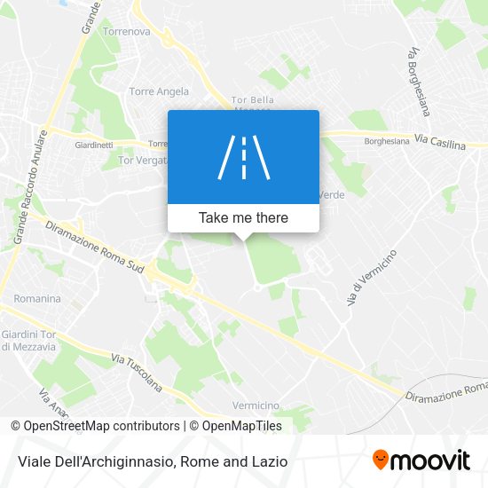 Viale Dell'Archiginnasio map