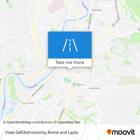 Viale Dell'Astronomia map