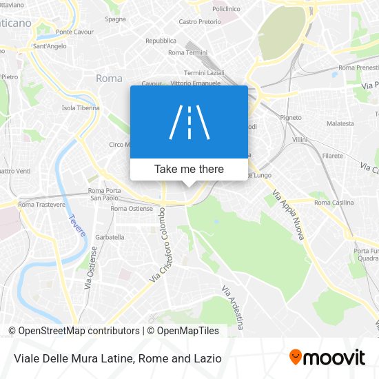 Viale Delle Mura Latine map