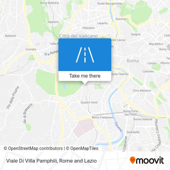 Viale Di Villa Pamphili map