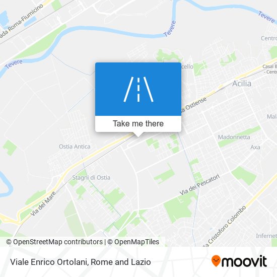 Viale Enrico Ortolani map