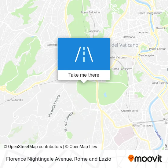 Florence Nightingale Avenue map