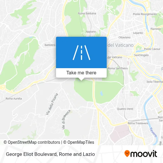 George Eliot Boulevard map