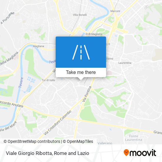 Viale Giorgio Ribotta map