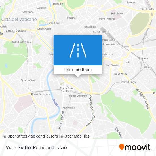 Viale Giotto map