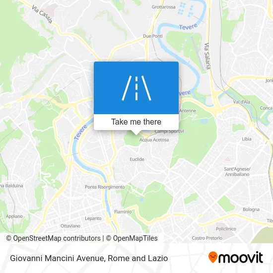 Giovanni Mancini Avenue map