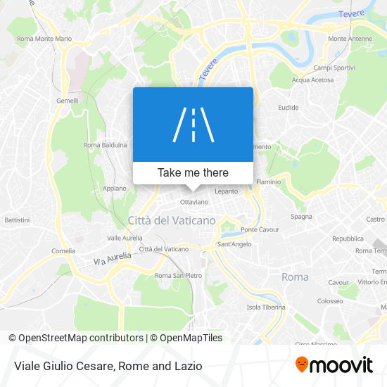 Viale Giulio Cesare map