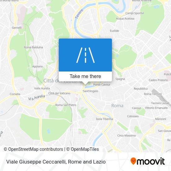 Viale Giuseppe Ceccarelli map