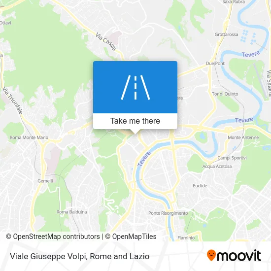 Giuseppe Volpi Avenue map