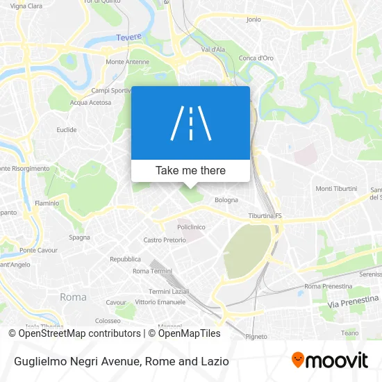 Guglielmo Negri Avenue map