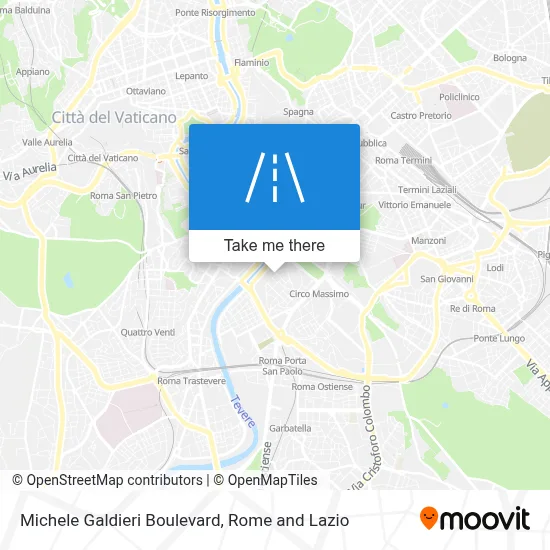 Michele Galdieri Boulevard map
