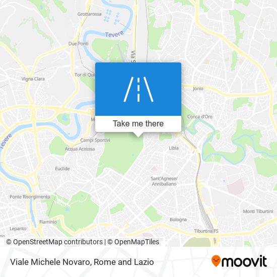 Viale Michele Novaro map