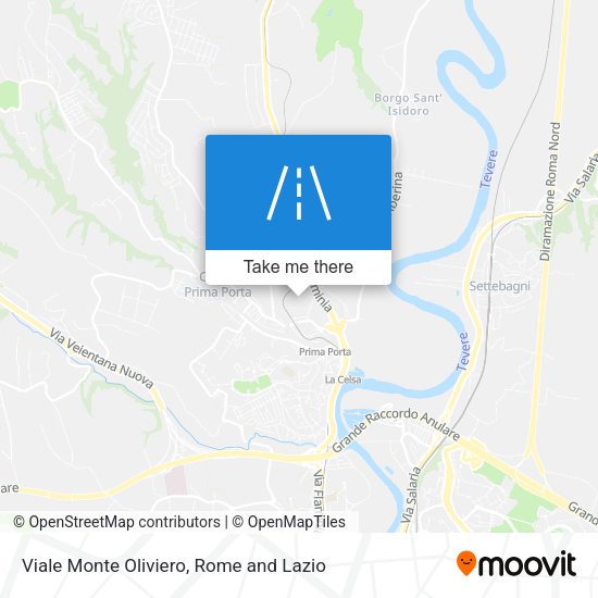 Viale Monte Oliviero map