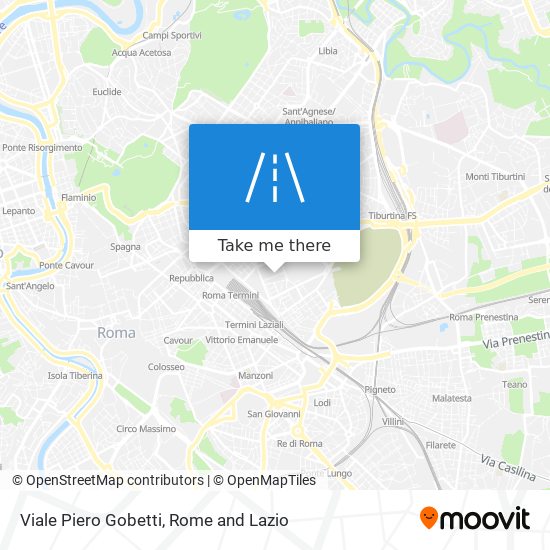 Viale Piero Gobetti map