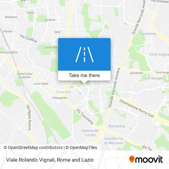 Viale Rolando Vignali map