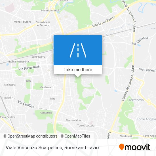 Viale Vincenzo Scarpellino map