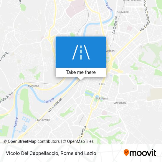 Vicolo Del Cappellaccio map