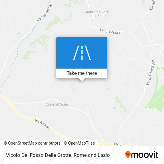 Vicolo Del Fosso Delle Grotte map