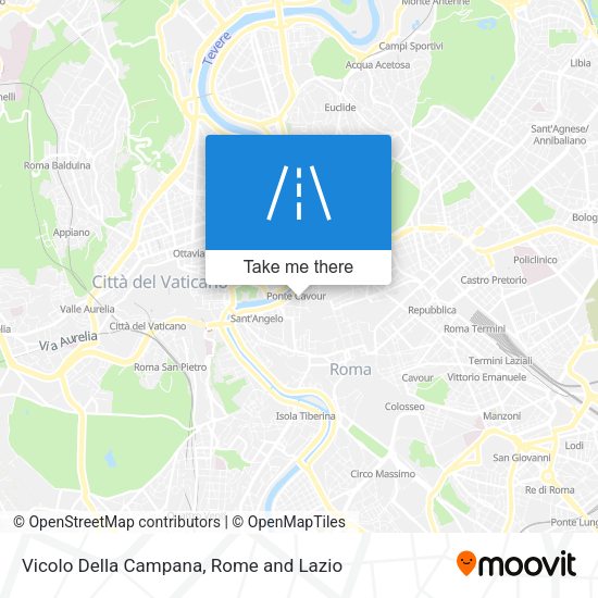 Vicolo Della Campana map