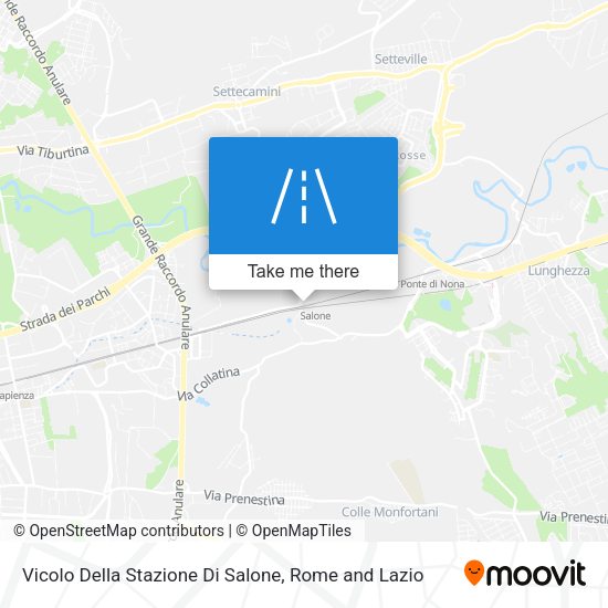 Vicolo Della Stazione Di Salone map