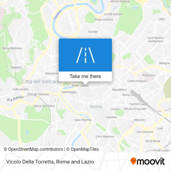 Vicolo Della Torretta map