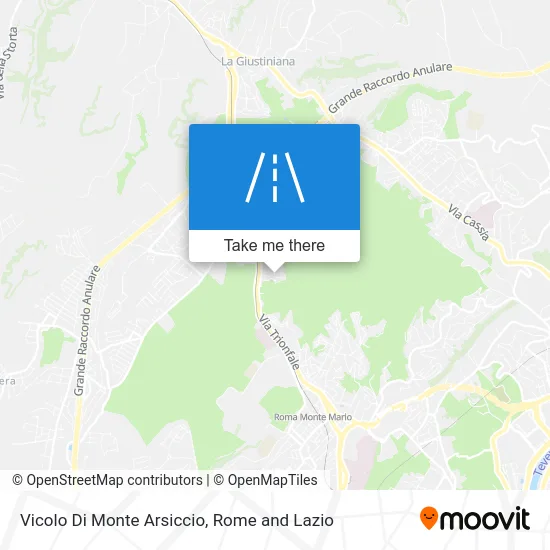 Vicolo Di Monte Arsiccio map