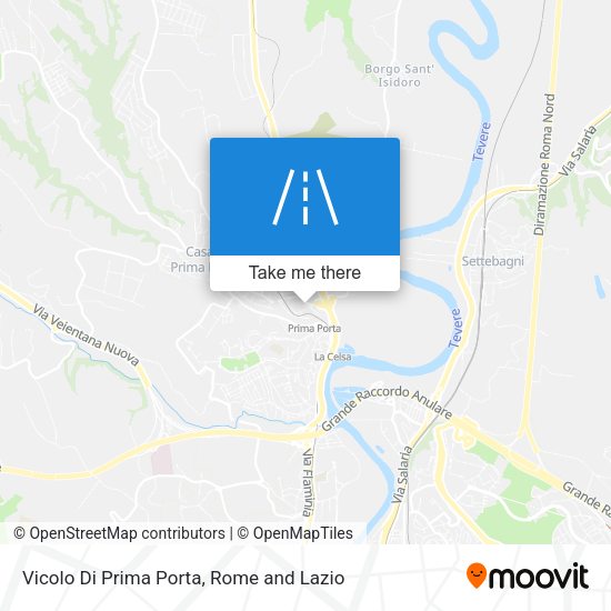 Vicolo Di Prima Porta map