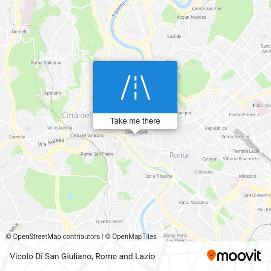 Vicolo Di San Giuliano map