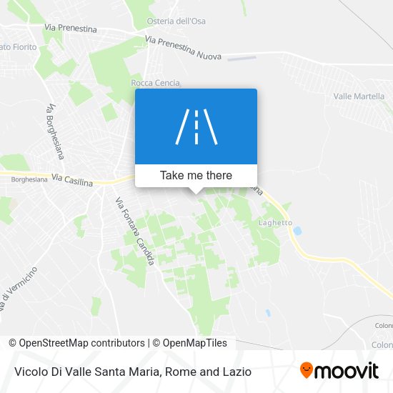 Vicolo Di Valle Santa Maria map