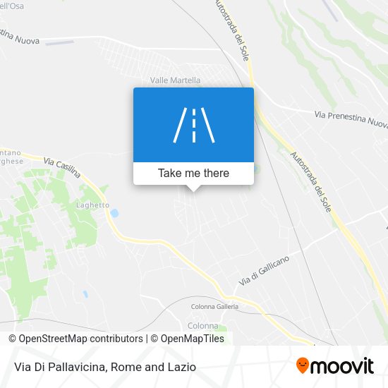 Via Di Pallavicina map