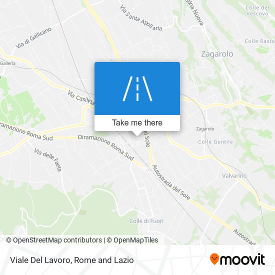 Viale Del Lavoro map