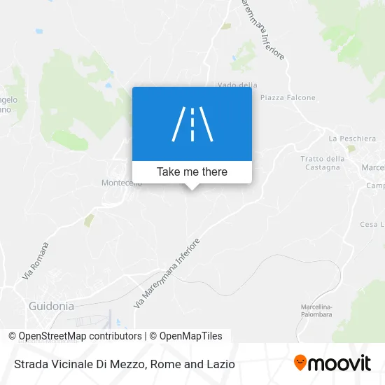 Middle Local Road map