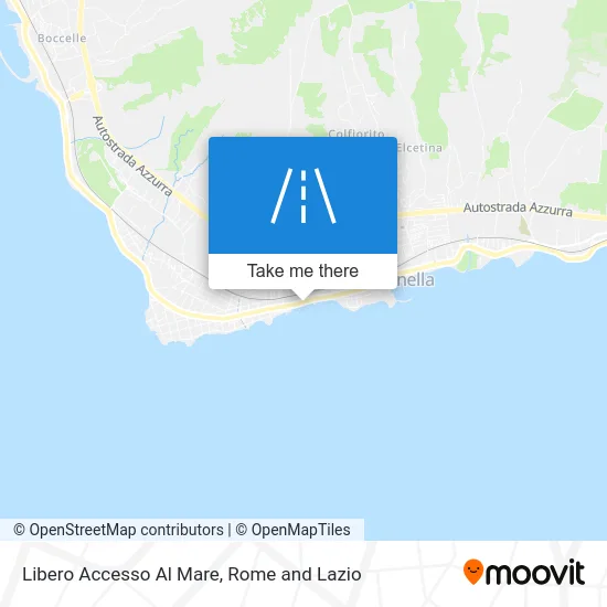 Free Access to the Sea map