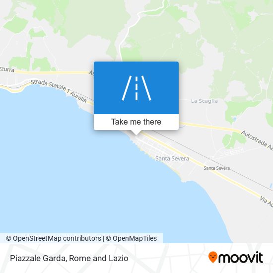 Piazzale Garda map