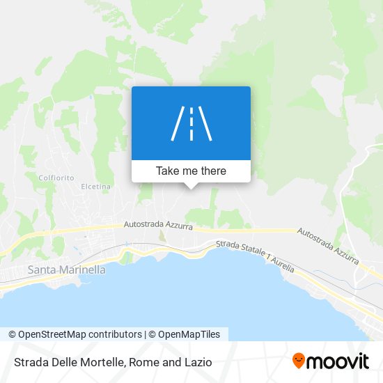 Strada Delle Mortelle map
