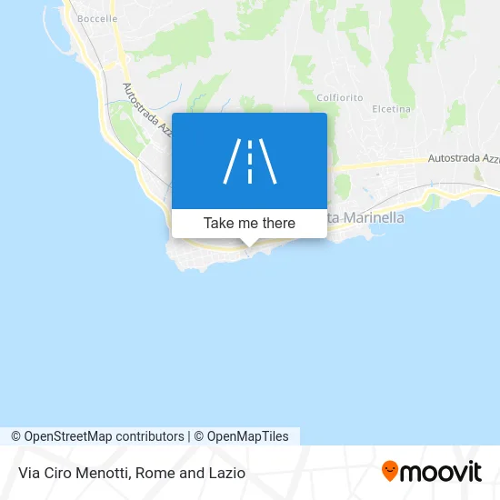 Ciro Menotti Street map