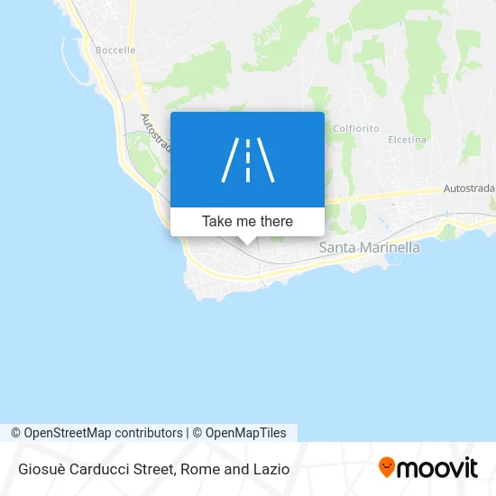 Giosuè Carducci Street map