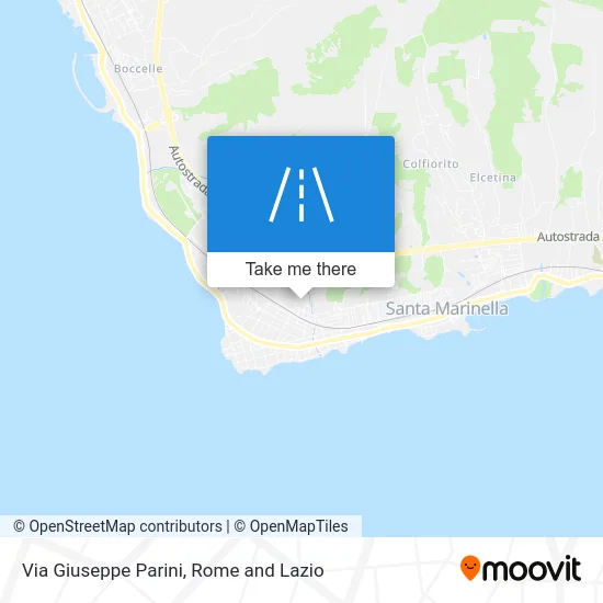 Giuseppe Parini Street map