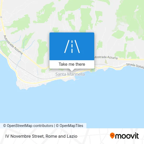 IV Novembre Street map