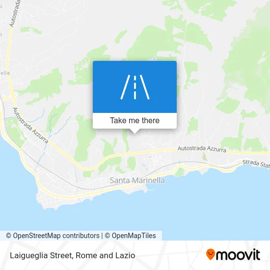 Laigueglia Street map