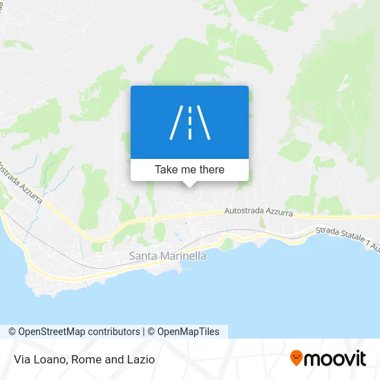 Loano Street map