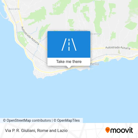 P. R. Giuliani Street map