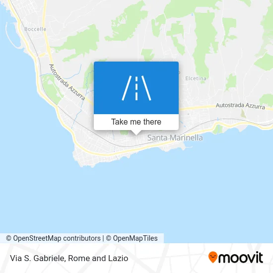 Saint Gabriel Street map