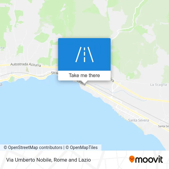 Umberto Nobile Street map