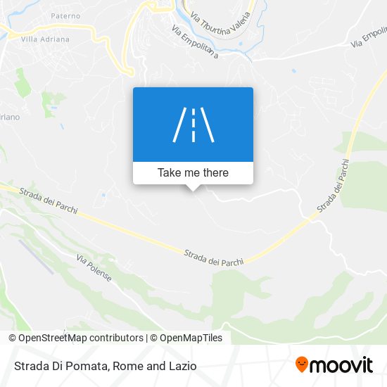 Strada Di Pomata map