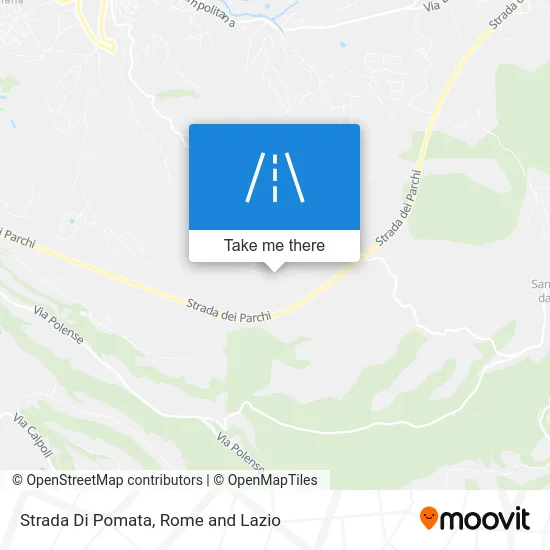 Strada Di Pomata map